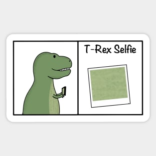 T-Rex Selfie Sticker
